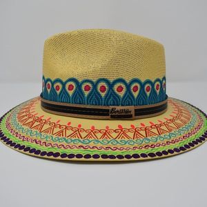 Hand-Painted Sombreros Mexican Sun Hats